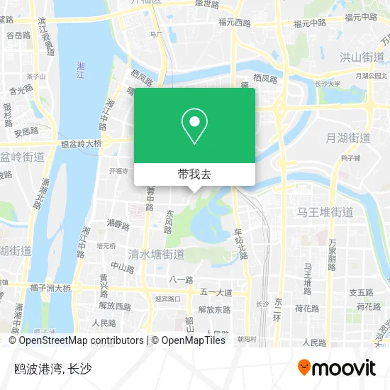 鸥波港湾地图