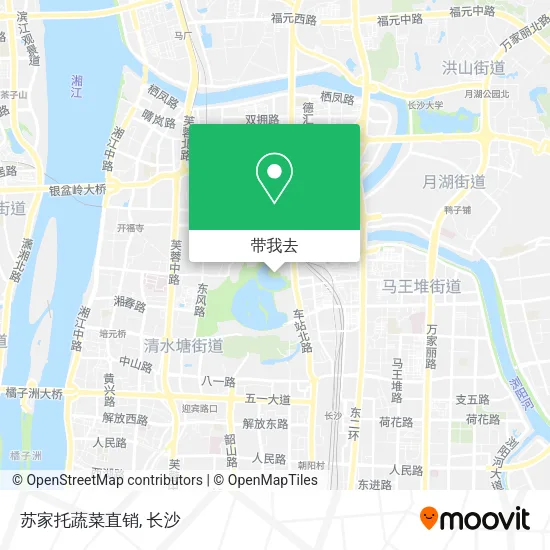 苏家托蔬菜直销地图
