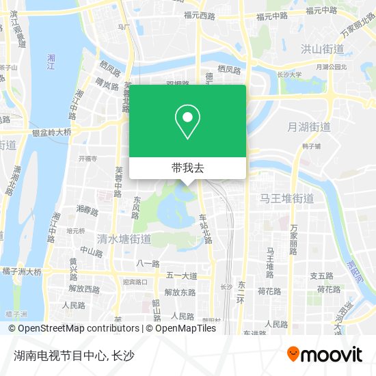湖南电视节目中心地图