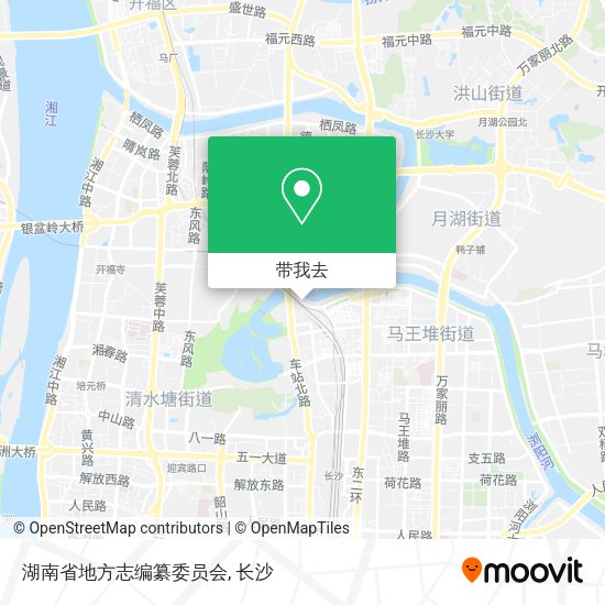 湖南省地方志编纂委员会地图