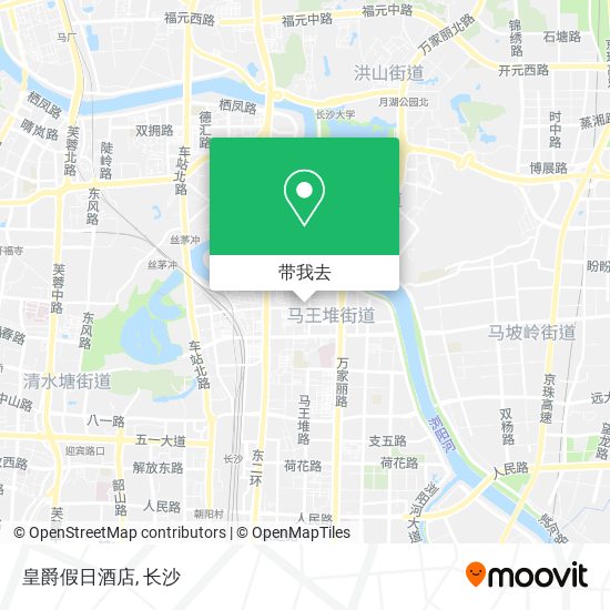 皇爵假日酒店地图