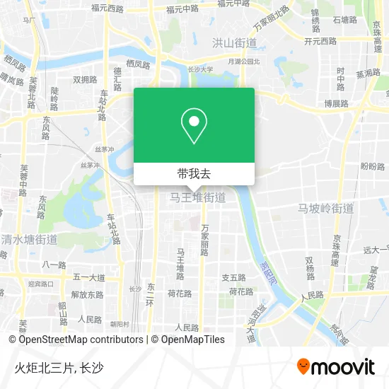 火炬北三片地图