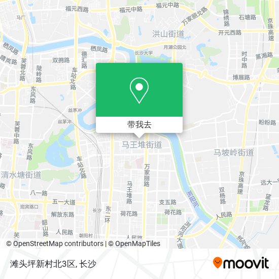 滩头坪新村北3区地图
