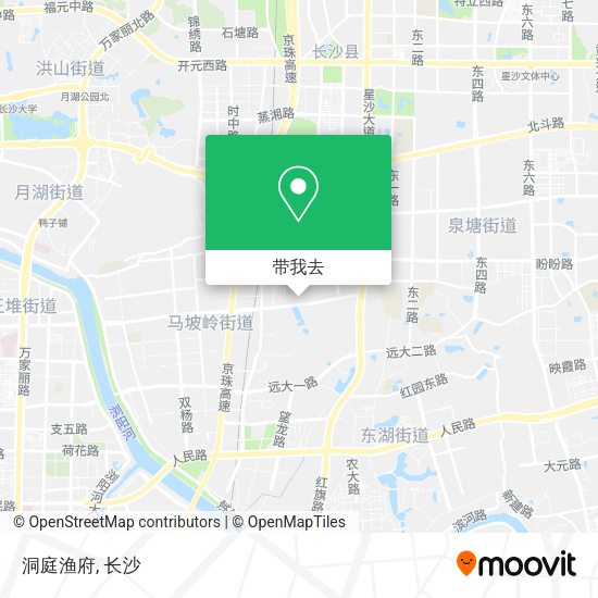 洞庭渔府地图