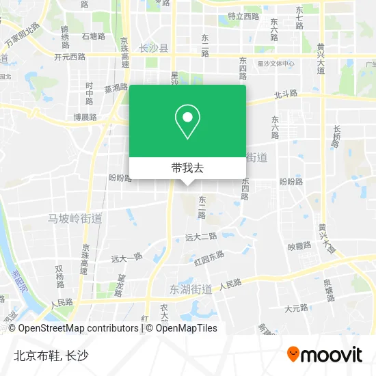 北京布鞋地图