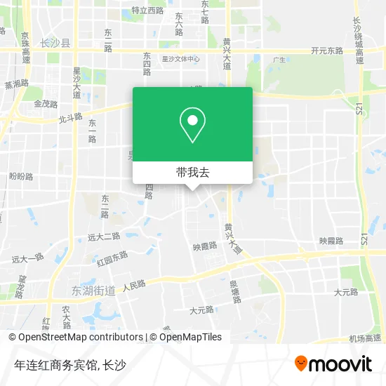 年连红商务宾馆地图