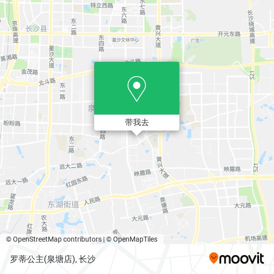 罗蒂公主(泉塘店)地图