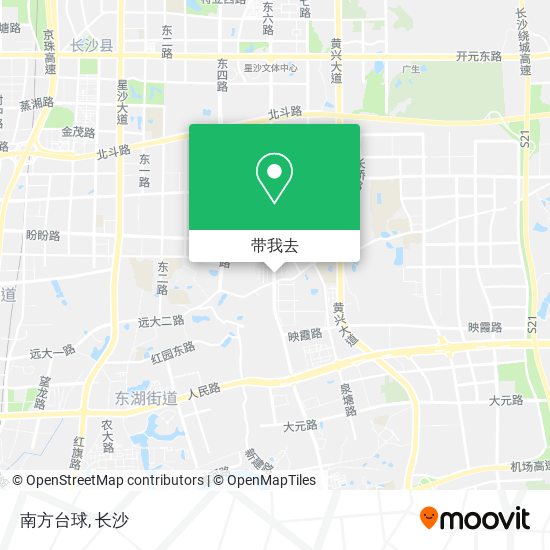 南方台球地图