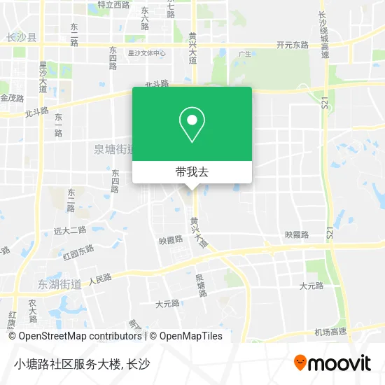 小塘路社区服务大楼地图