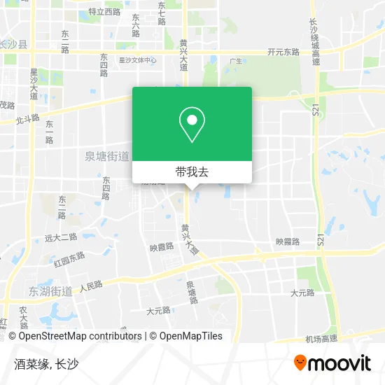 酒菜缘地图