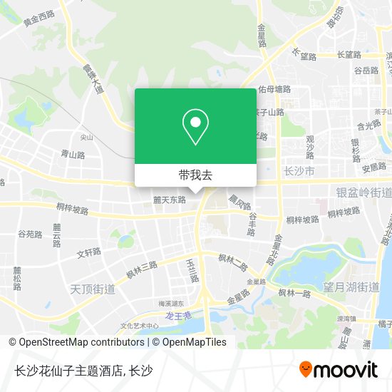长沙花仙子主题酒店地图