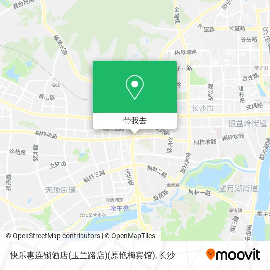 快乐惠连锁酒店(玉兰路店)(原艳梅宾馆)地图