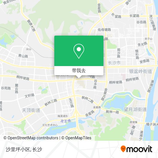 沙里坪小区地图