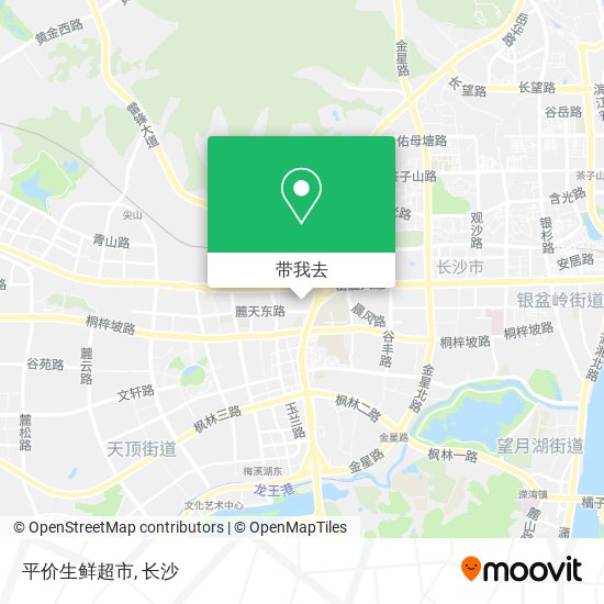 平价生鲜超市地图