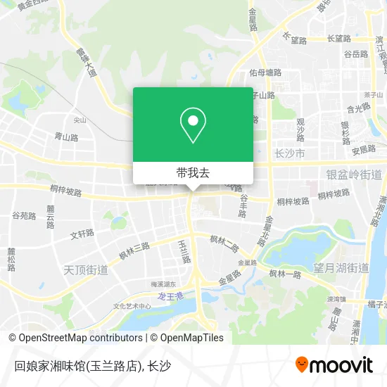 回娘家湘味馆(玉兰路店)地图