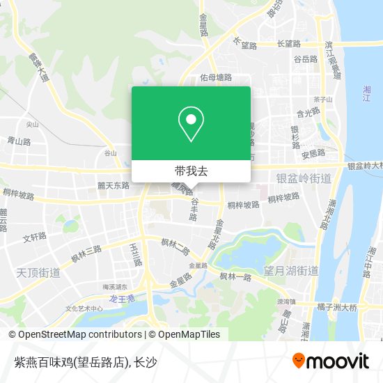 紫燕百味鸡(望岳路店)地图