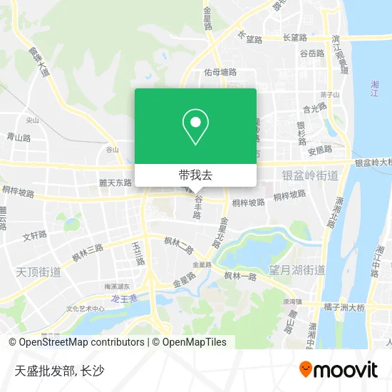 天盛批发部地图