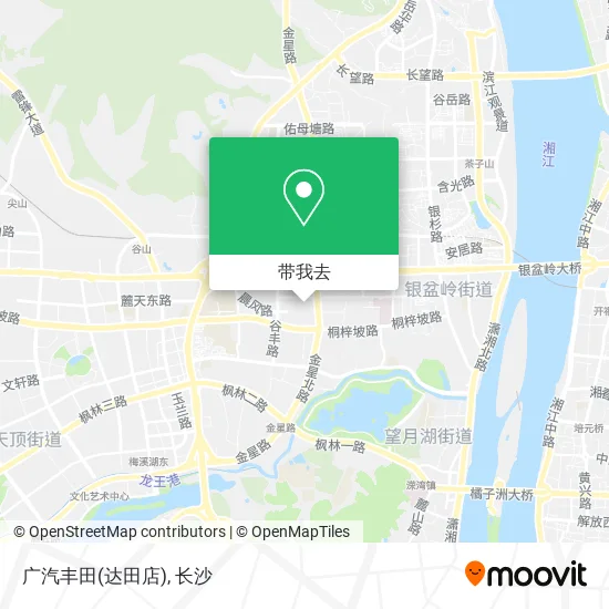 广汽丰田(达田店)地图