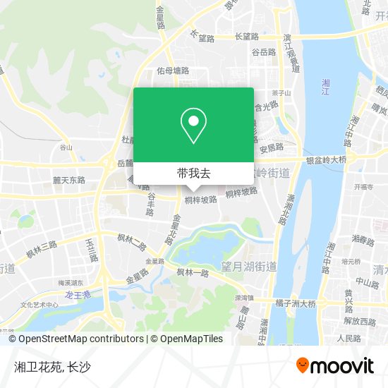 湘卫花苑地图
