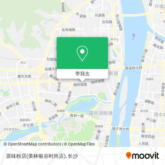 原味粉店(美林银谷时尚店)地图