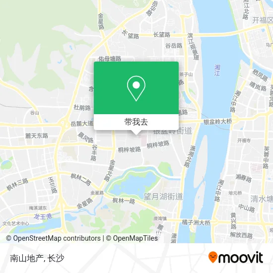 南山地产地图