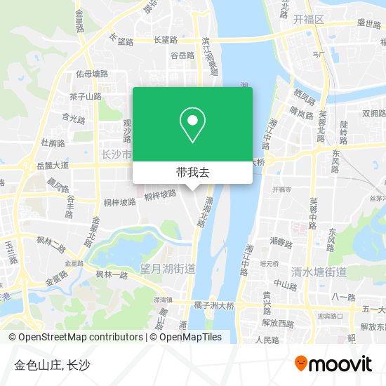 金色山庄地图