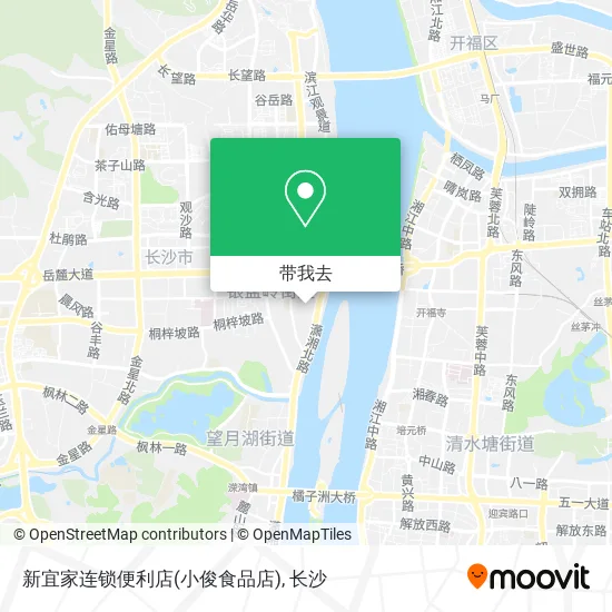 新宜家连锁便利店(小俊食品店)地图