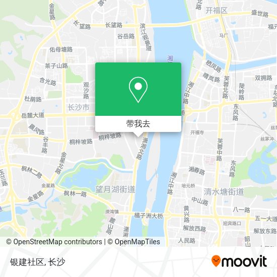 银建社区地图