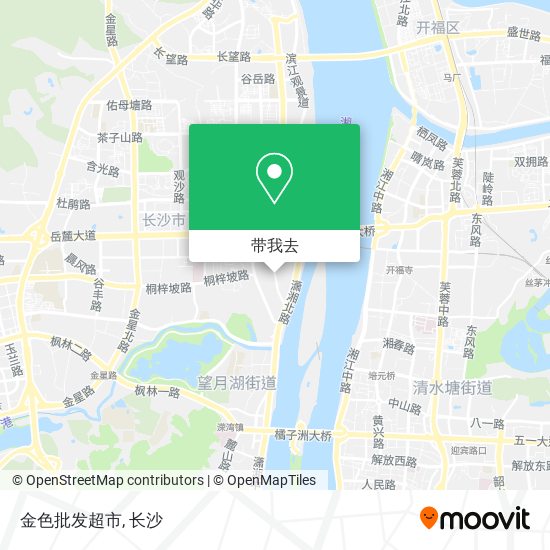 金色批发超市地图