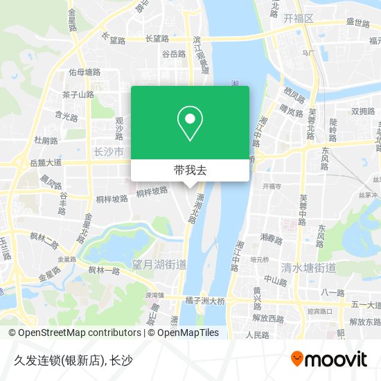 久发连锁(银新店)地图