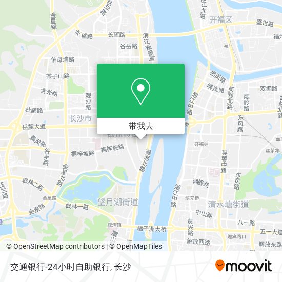 交通银行-24小时自助银行地图