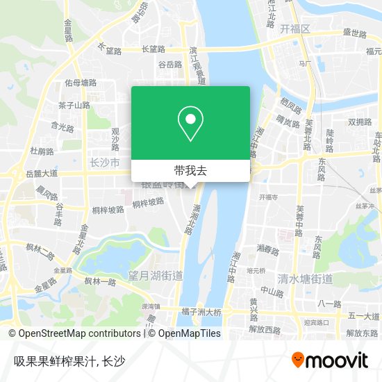 吸果果鲜榨果汁地图