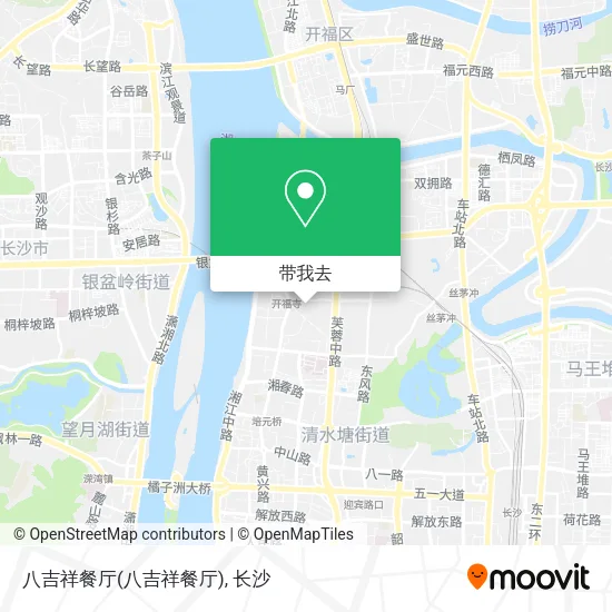 八吉祥餐厅地图