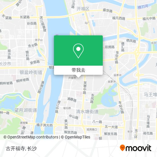 古开福寺地图