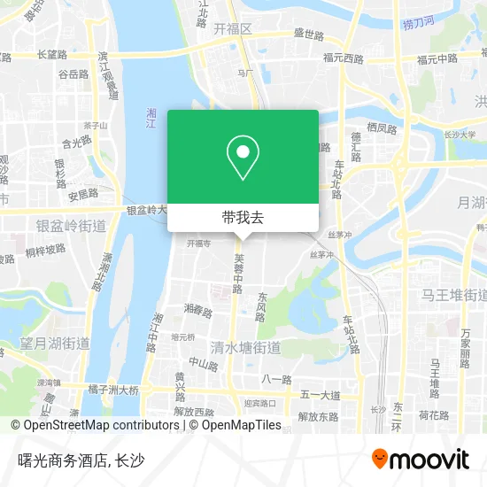 曙光商务酒店地图