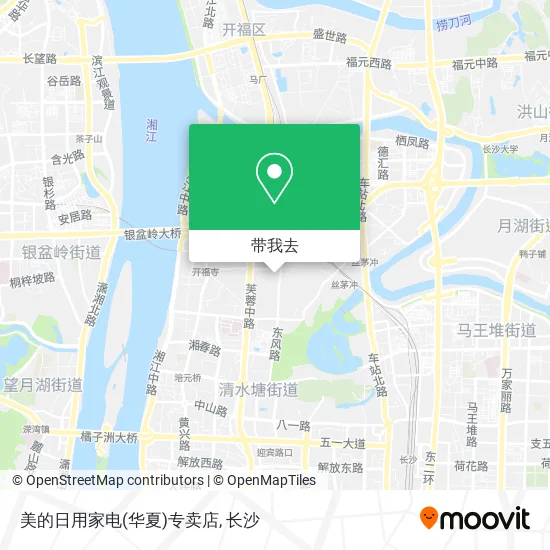 美的日用家电(华夏)专卖店地图