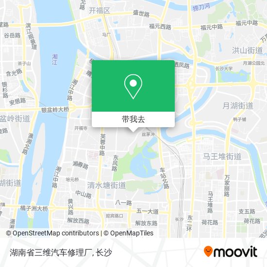 湖南省三维汽车修理厂地图