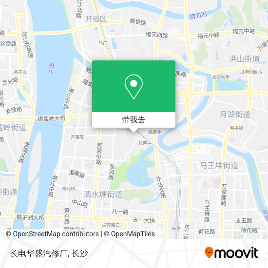 长电华盛汽修厂地图