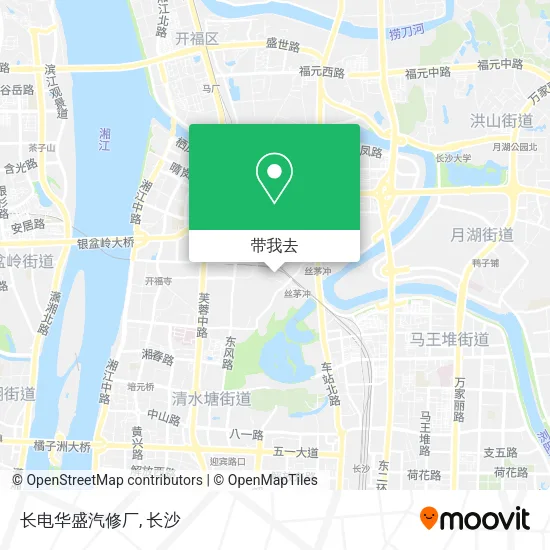 长电华盛汽修厂地图