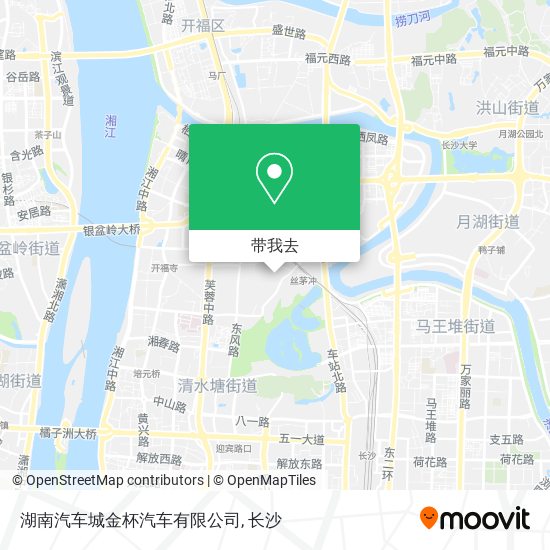 湖南汽车城金杯汽车有限公司地图