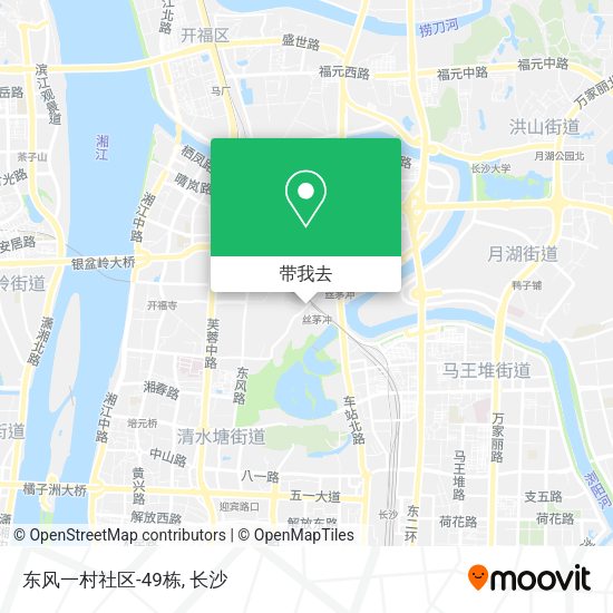 东风一村社区-49栋地图