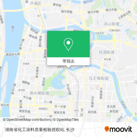 湖南省化工涂料质量检验授权站地图