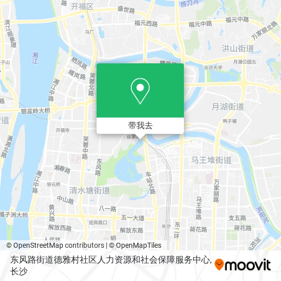 东风路街道德雅村社区人力资源和社会保障服务中心地图