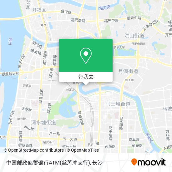 中国邮政储蓄银行ATM(丝茅冲支行)地图