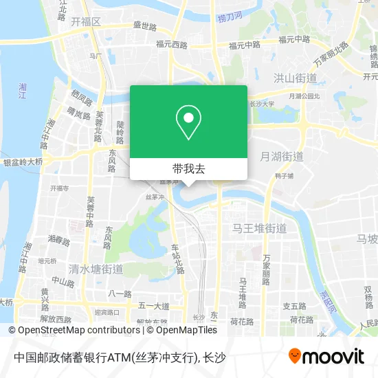 中国邮政储蓄银行ATM(丝茅冲支行)地图