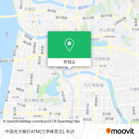 中国光大银行ATM(兰亭峰景北)地图