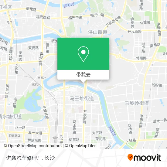 进鑫汽车修理厂地图