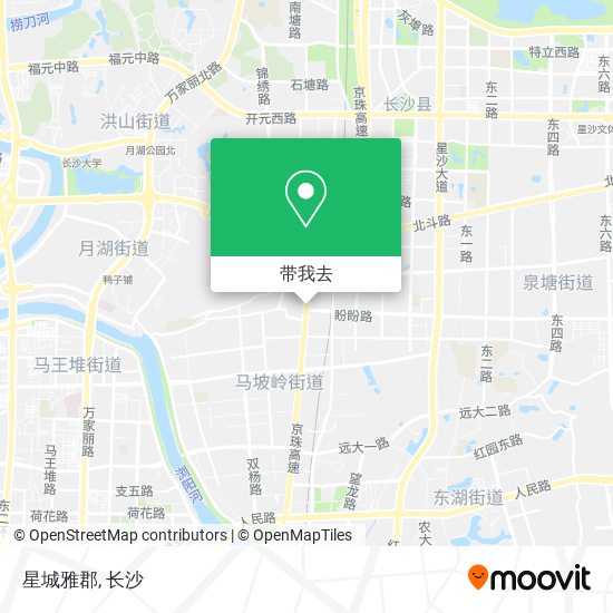 星城雅郡地图