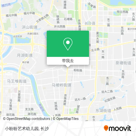 小盼盼艺术幼儿园地图