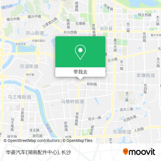 华菱汽车(湖南配件中心)地图